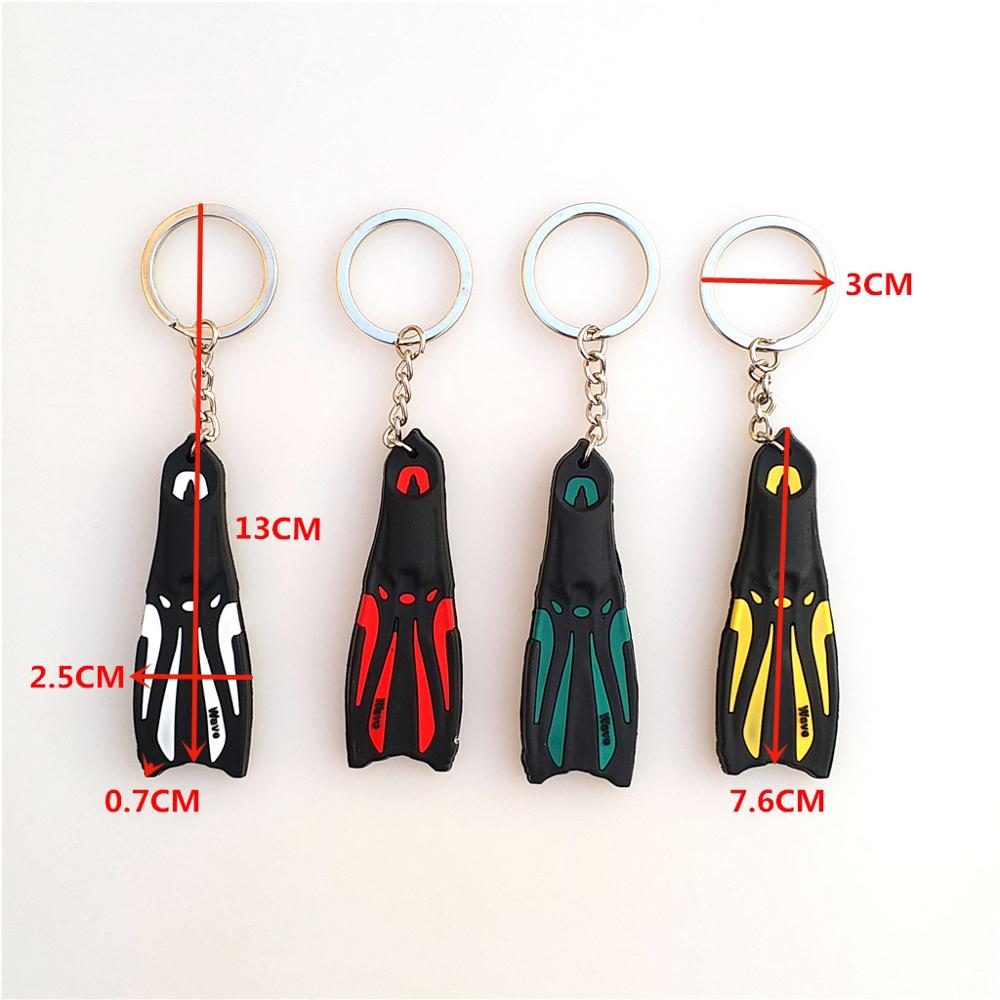 Mini Diving Fin Keychain Diving Fin Keychain Gift