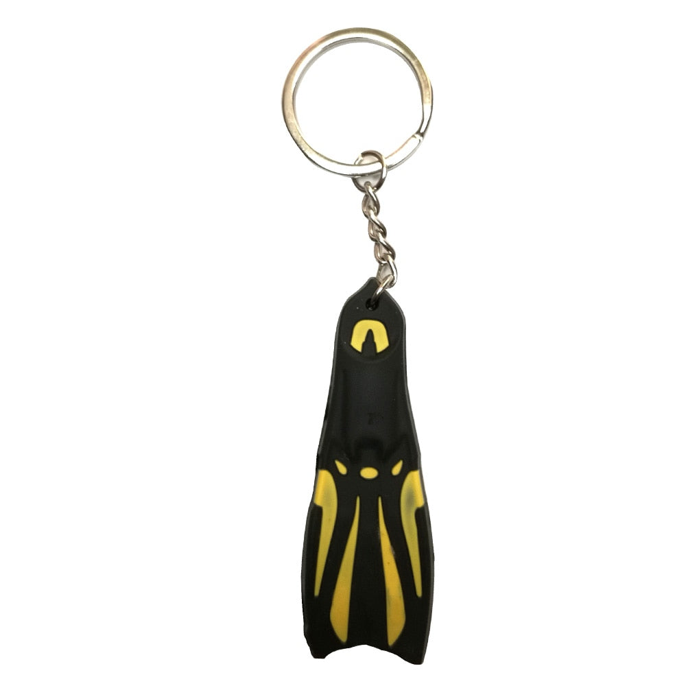 Mini Diving Fin Keychain Diving Fin Keychain Gift