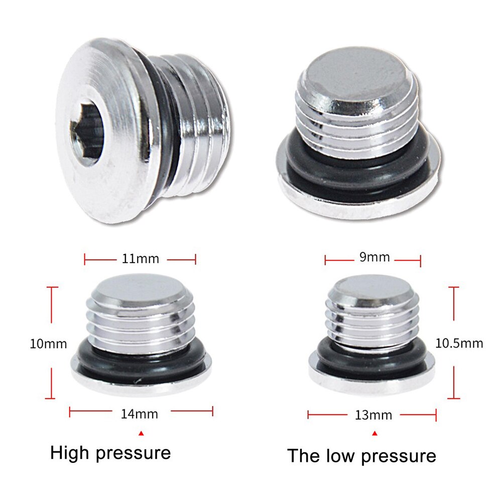 2 pieces scuba regulator port plug, Low Pressure Scuba Regulator screws