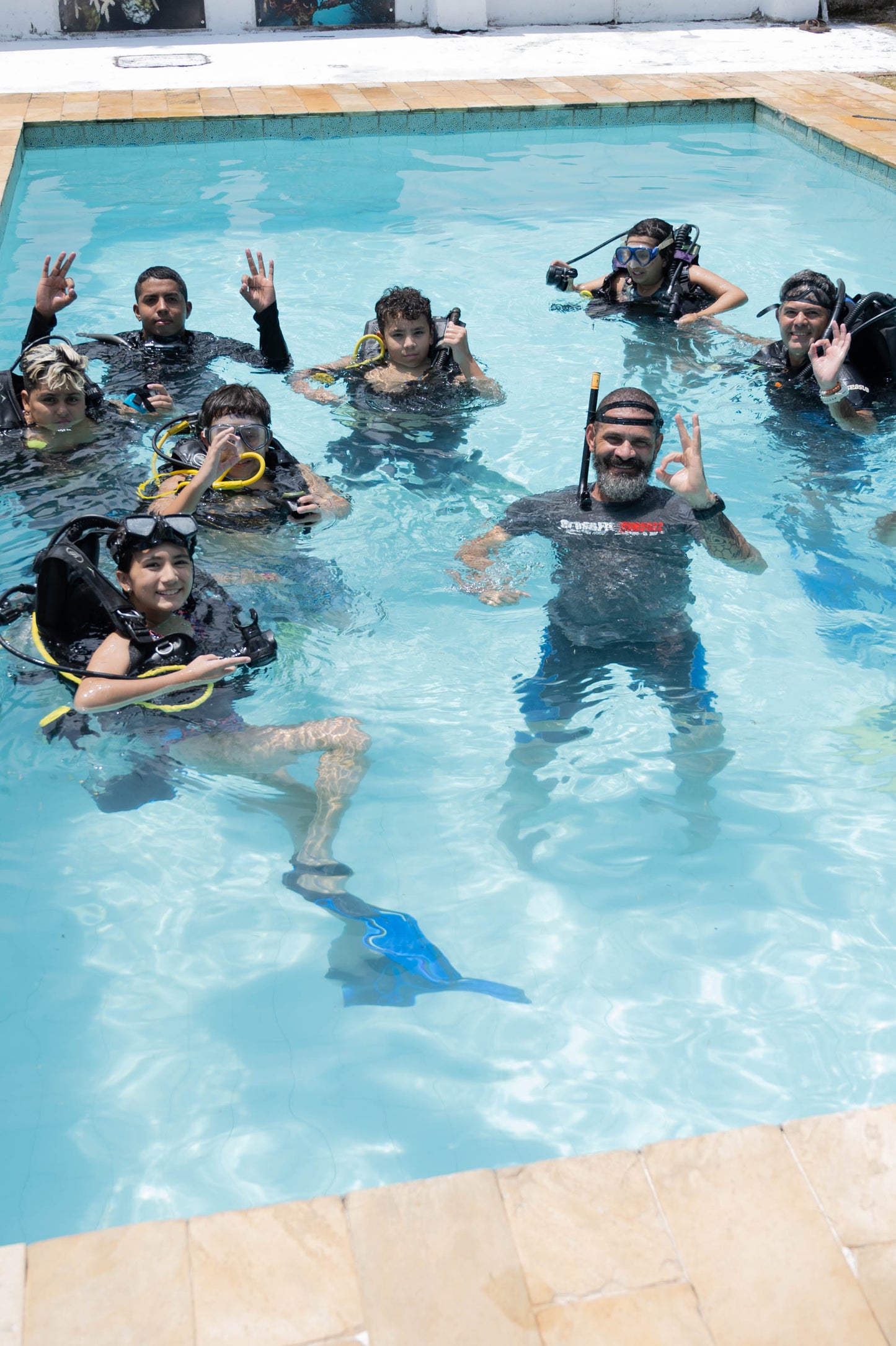 Diving course for children - SNSI