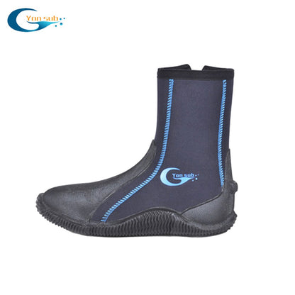 5MM Neoprene Diving Boots Surf Scuba Diving Swimming Shoes Windsurfing Underwater Fishing Kitesurfing Equipment Beach Shoes Snorkeling