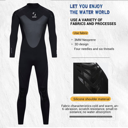 3MM surf neoprene wetsuit,wetsuit,spearfishing gear,spearfishing gear,kitesurfing wetsuit,wet suit gear