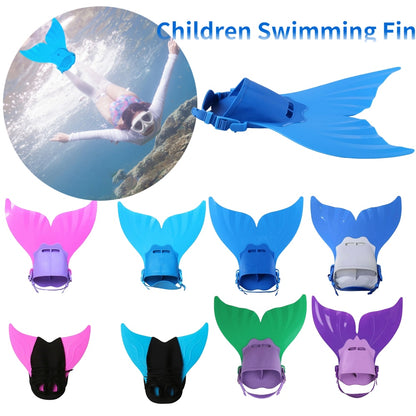 Swimming Fins For Kids Swimming Fins Diving Feet Tail For Kids Water Sports Training