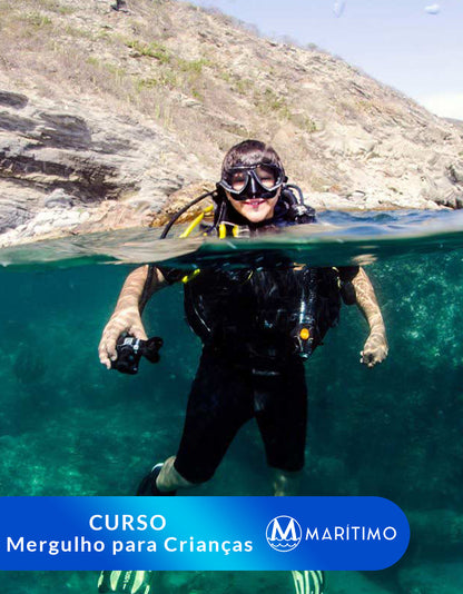 Diving course for children - SNSI